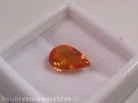 Edelstenen, natural yellow sapphire 2.59 ct (certified). - afbeelding 3 van  11