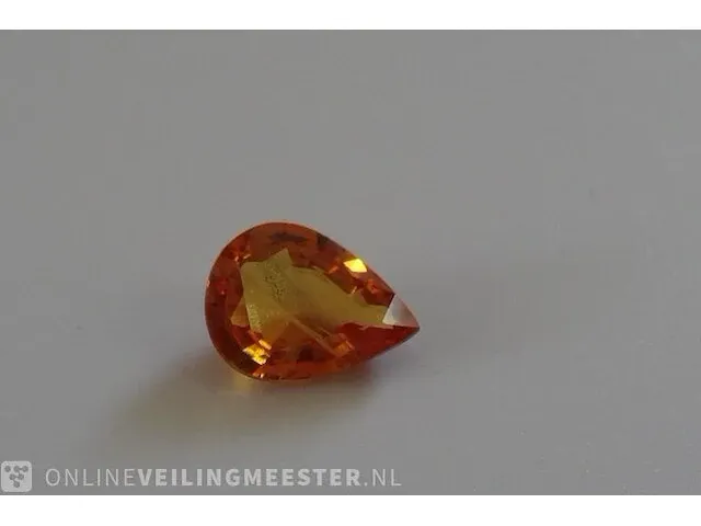 Edelstenen, natural yellow sapphire 2.59 ct (certified). - afbeelding 6 van  11