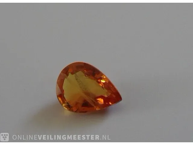 Edelstenen, natural yellow sapphire 2.59 ct (certified). - afbeelding 7 van  11