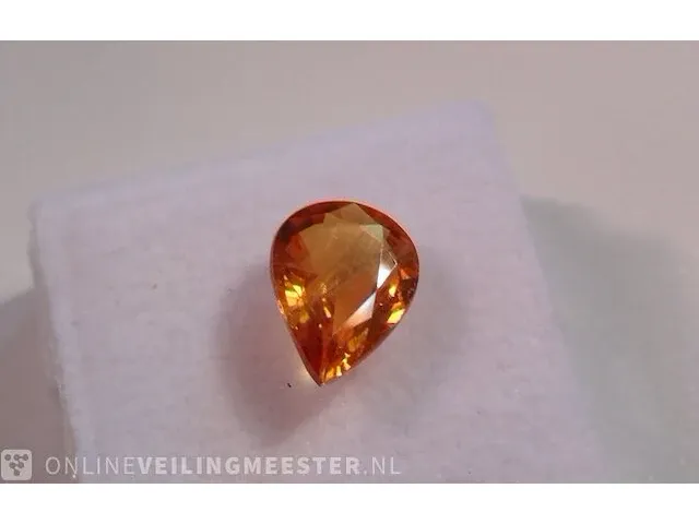 Edelstenen, natural yellow sapphire 2.59 ct (certified). - afbeelding 11 van  11