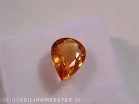 Edelstenen, natural yellow sapphire 2.59 ct (certified). - afbeelding 11 van  11