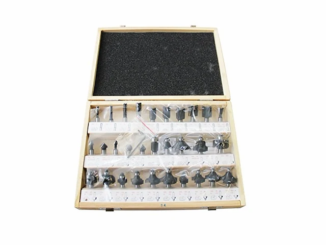 Edess hardmetalen frezen set 30 stukken schacht 8 mm - afbeelding 2 van  2