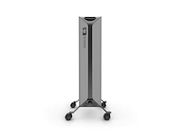 Edge oil - smart olieradiator met thermostaat - 2000w oliegevulde radiator met boost modus - grijs - afbeelding 4 van  5