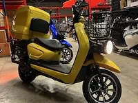 Edrive cargo 2 elektrische scooter geel - afbeelding 10 van  17
