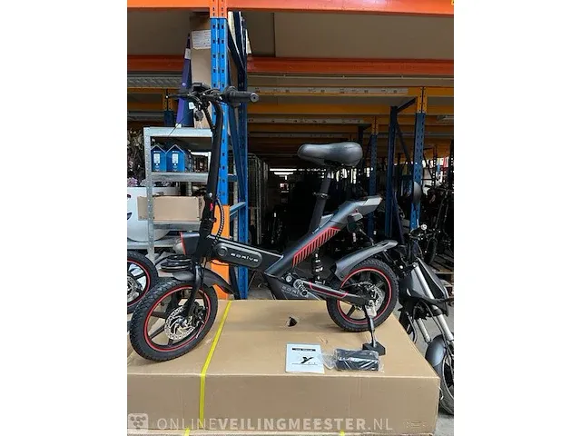 Edrive e-minibike inklapbaar zwart - afbeelding 1 van  9