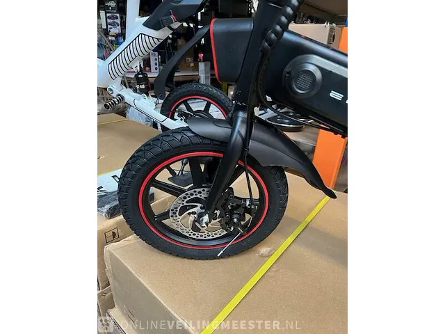 Edrive e-minibike inklapbaar zwart - afbeelding 4 van  9