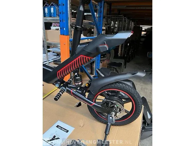 Edrive e-minibike inklapbaar zwart - afbeelding 6 van  9