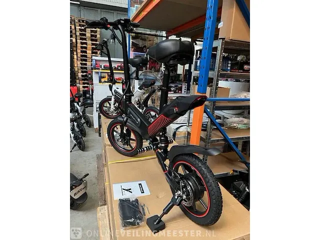 Edrive e-minibike inklapbaar zwart - afbeelding 3 van  9