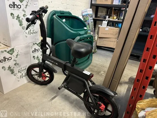 Edrive e-minibike zwart - afbeelding 1 van  6