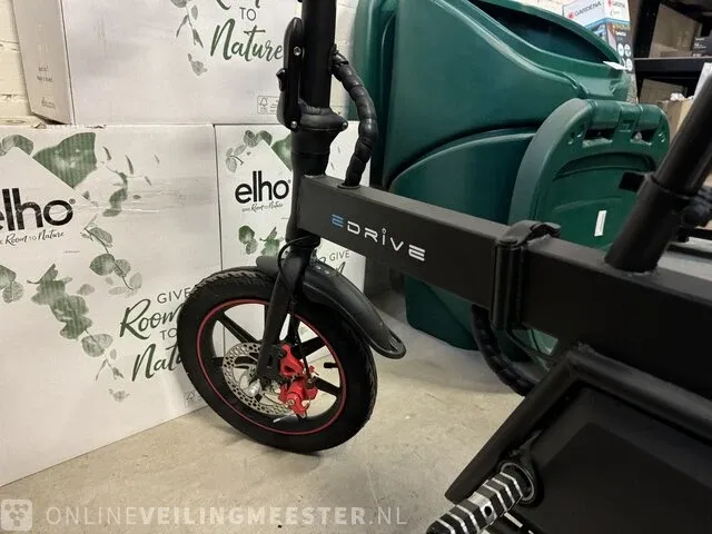 Edrive e-minibike zwart - afbeelding 4 van  6