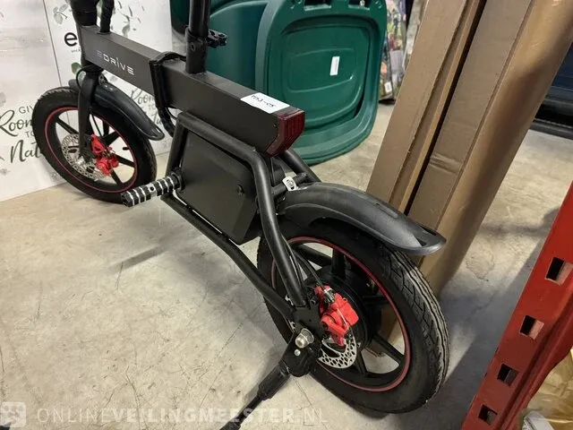 Edrive e-minibike zwart - afbeelding 5 van  6