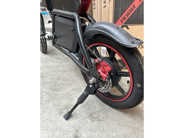 Edrive e-minibike zwart - afbeelding 4 van  5
