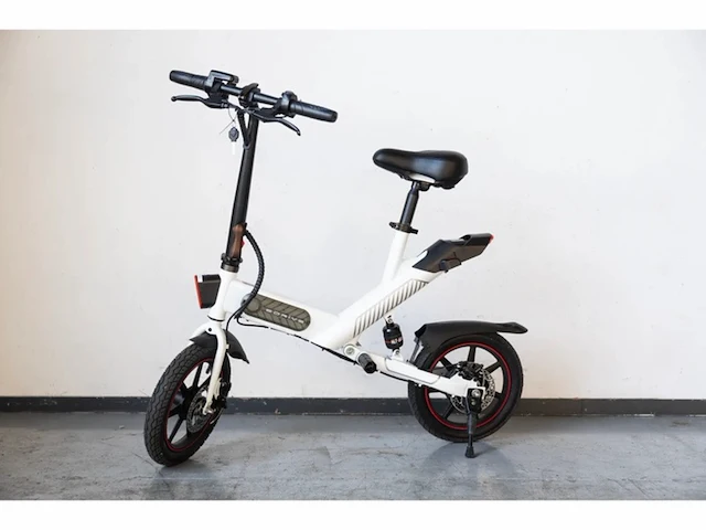 Edrive elektrische minibike inklapbaar wit - afbeelding 1 van  3