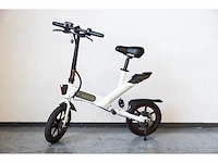 Edrive elektrische minibike inklapbaar wit
