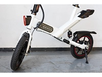 Edrive elektrische minibike inklapbaar wit - afbeelding 2 van  2