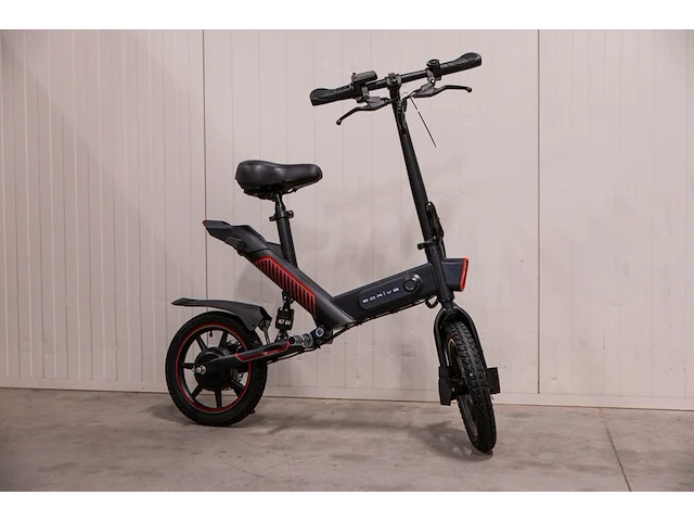Edrive elektrische minibike inklapbaar zwart - afbeelding 1 van  3