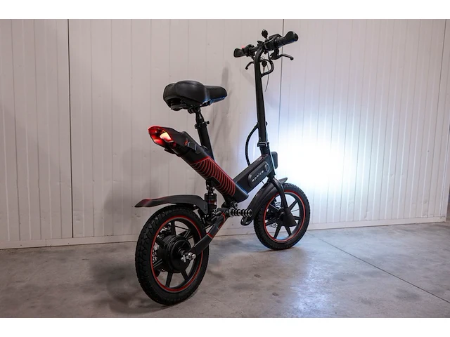 Edrive elektrische minibike inklapbaar zwart - afbeelding 2 van  3