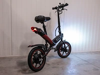 Edrive elektrische minibike inklapbaar zwart - afbeelding 2 van  3