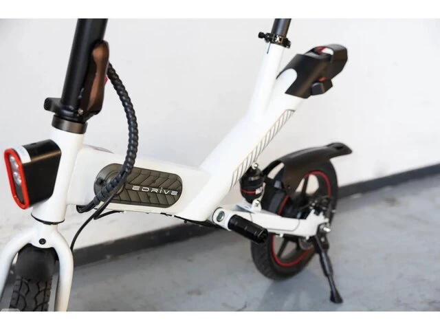 Edrive elektrische minibike wit - afbeelding 3 van  9