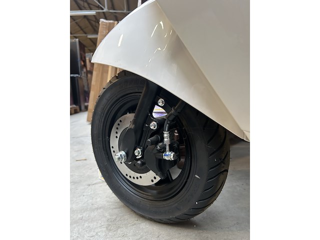 Edrive elektrische scooter 25 km p/u wit - afbeelding 6 van  8