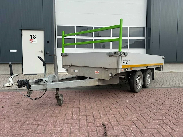 Eduard - 2000kg - plateau wagen - aanhangwagen - afbeelding 1 van  7