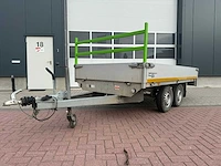 Eduard - 2000kg - plateau wagen - aanhangwagen - afbeelding 1 van  7