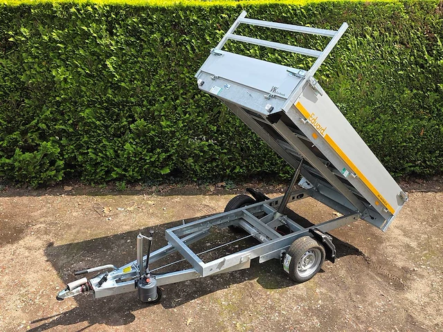 Eduard - 256x150x30 - 1500kg - kipper - aanhangwagen - nieuw (demo) - afbeelding 1 van  9