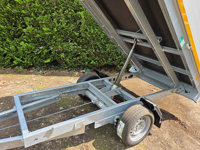 Eduard - 256x150x30 - 1500kg - kipper - aanhangwagen - nieuw (demo) - afbeelding 4 van  9