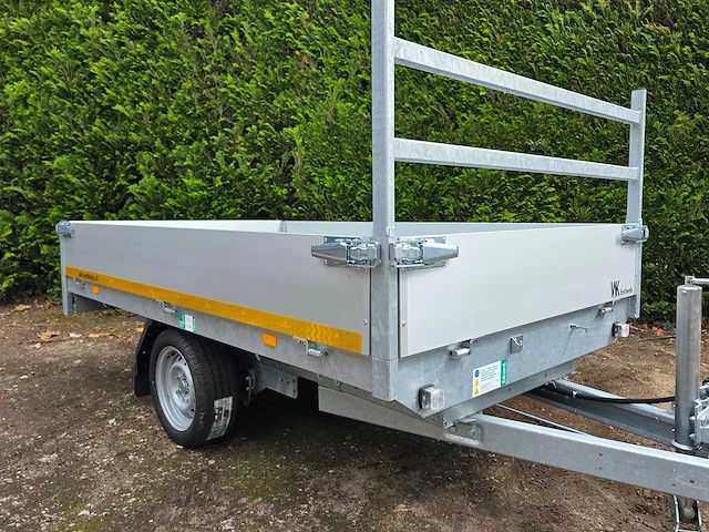 Eduard - 256x150x30 - 1500kg - kipper - aanhangwagen - nieuw (demo) - afbeelding 7 van  9