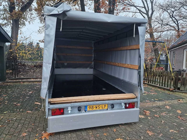 Eduard - huif - 400x200x180 - schuifzeilen - 3000kg - aanhangwagen- 98-ws-lp - 2018 - afbeelding 2 van  14