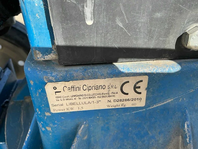 Eekels caffini lb80 vuilwaterpomp - afbeelding 6 van  9