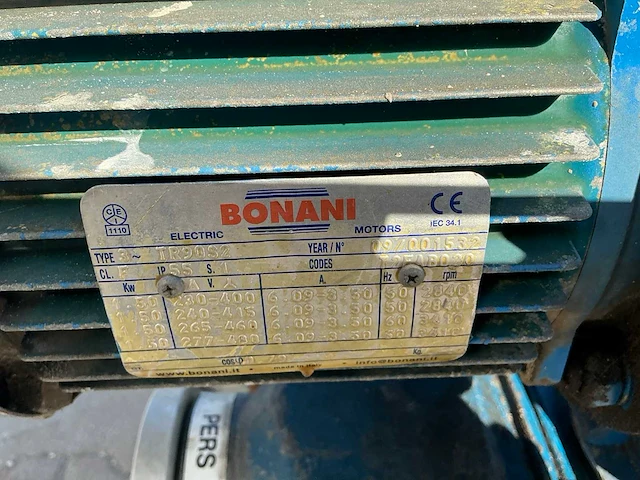 Eekels caffini lb80 vuilwaterpomp - afbeelding 8 van  9