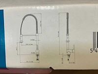Eengreeps keukenmengkraan - afbeelding 5 van  5