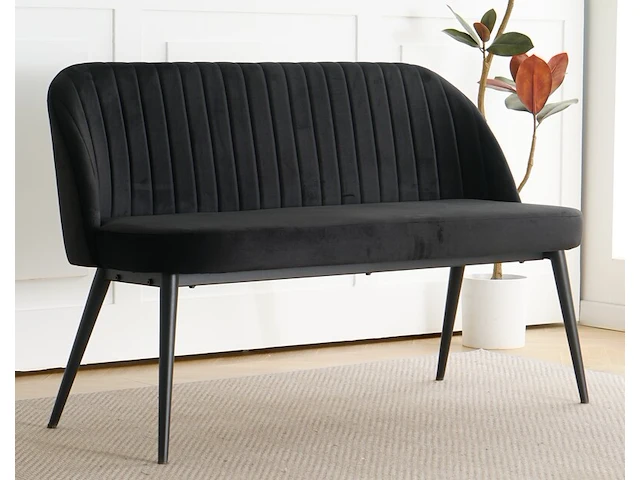 Eetkamer bankje 130 cm, black, 2025 - afbeelding 1 van  2