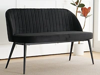 Eetkamer bankje 130 cm, black, 2025 - afbeelding 1 van  2
