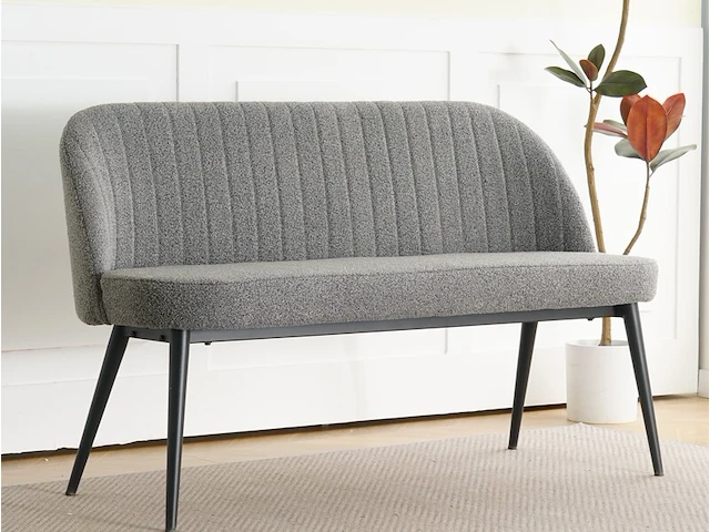 Eetkamer bankje 130 cm, grey, 2025 - afbeelding 1 van  2