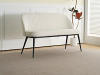 Eetkamer bankje 130 cm, white, 2025 - afbeelding 1 van  2