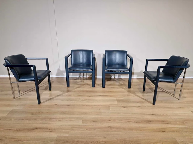 Eetkamer stoel leolux (4x) - afbeelding 1 van  6