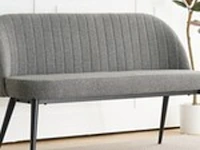 Eetkamerbankje 130 cm, light grey, 2025 - afbeelding 1 van  2
