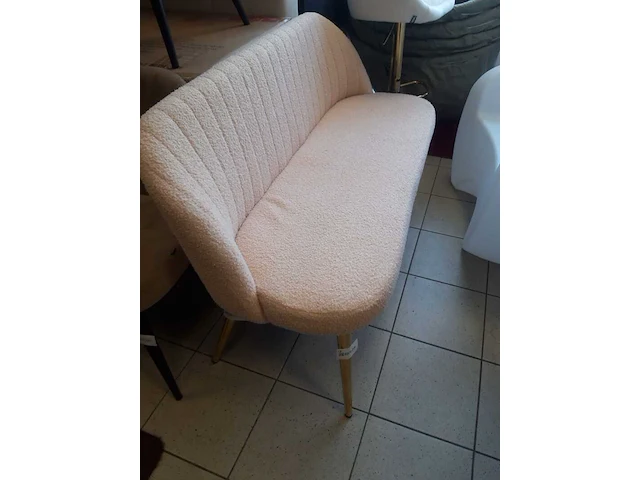 Eetkamerbankje 130 cm, light pink, 2025 - afbeelding 1 van  2