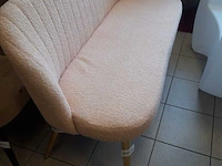 Eetkamerbankje 130 cm, light pink, 2025 - afbeelding 1 van  2