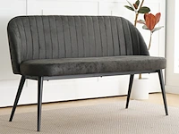 Eetkamerbankje 130 cm sanderz, dark grey, 2025 - afbeelding 1 van  1