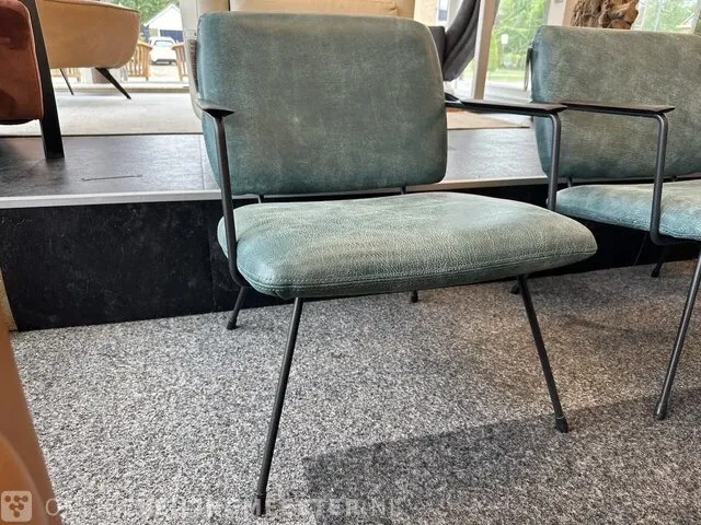 Eetkamerfauteuil bossa nova het anker, turquoise - afbeelding 1 van  5