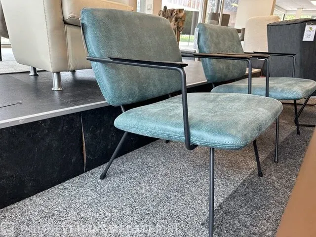 Eetkamerfauteuil bossa nova het anker, turquoise - afbeelding 2 van  5