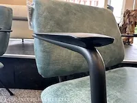 Eetkamerfauteuil bossa nova het anker, turquoise - afbeelding 2 van  5