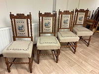 Eetkamerstoel 4x - afbeelding 1 van  3