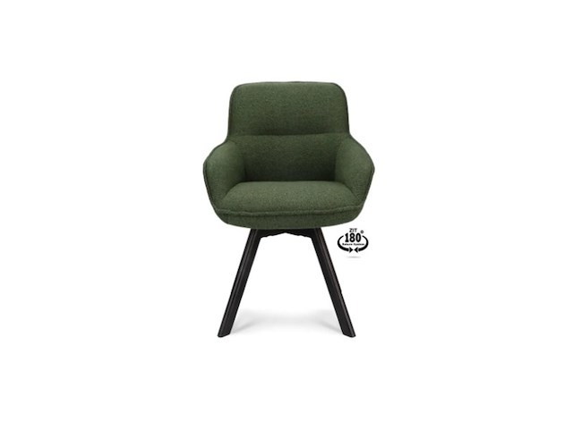 Eetkamerstoel beau groen - afbeelding 1 van  2