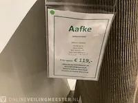 Eetkamerstoel bruin rib - afbeelding 4 van  4