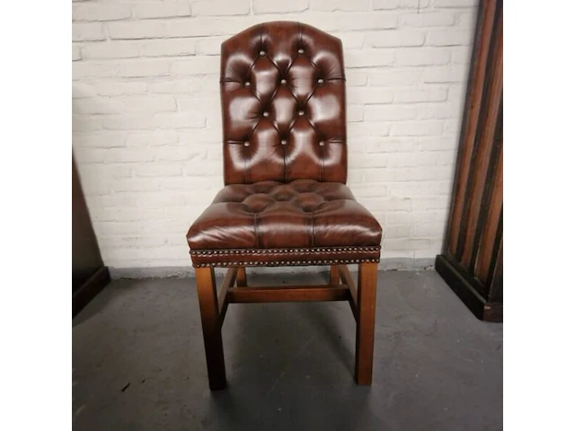 Eetkamerstoel chesterfield, gainsborogh , bruin - afbeelding 2 van  2