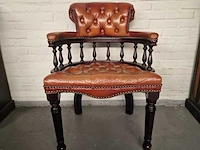 Eetkamerstoel chesterfield, gainsborogh , bruin - afbeelding 1 van  2